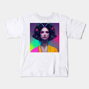 A colorful woman - best selling Kids T-Shirt